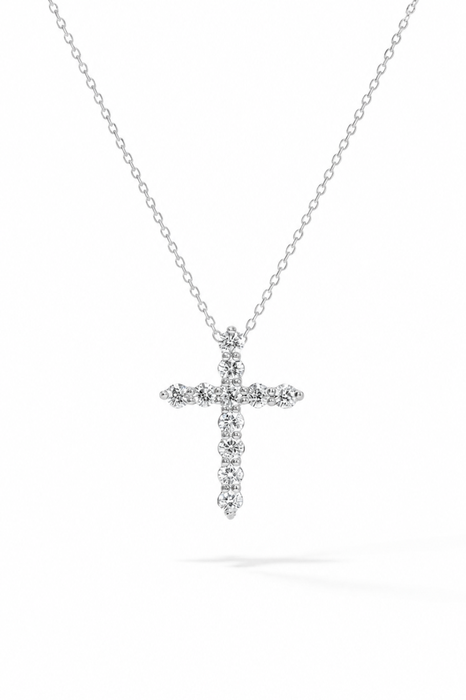 Colier Cruce Cu Diamante Aur 18K AHC2314 0.62CT