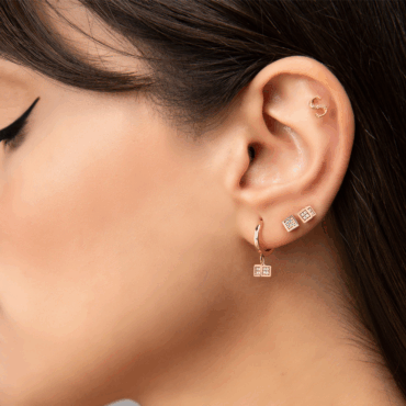 cercei aur 14k pfx0009 e