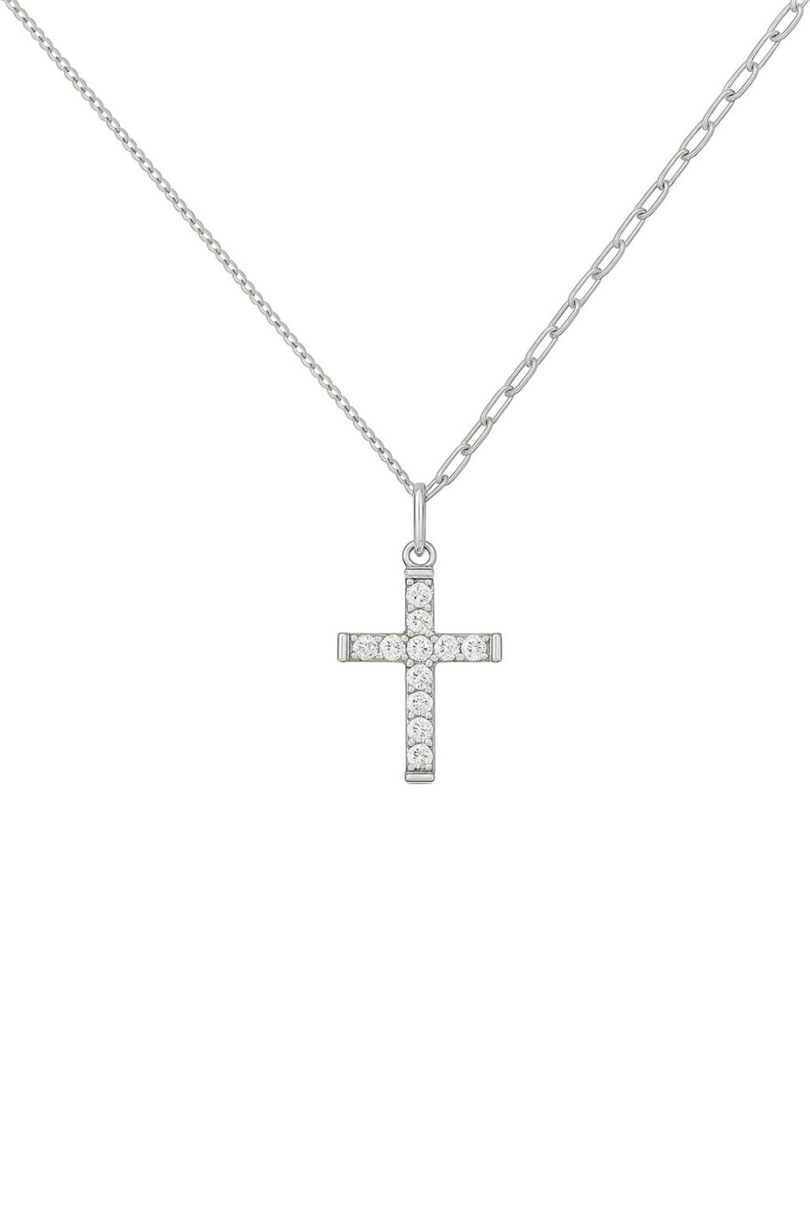 Colier Cruciulita Argint AN-03