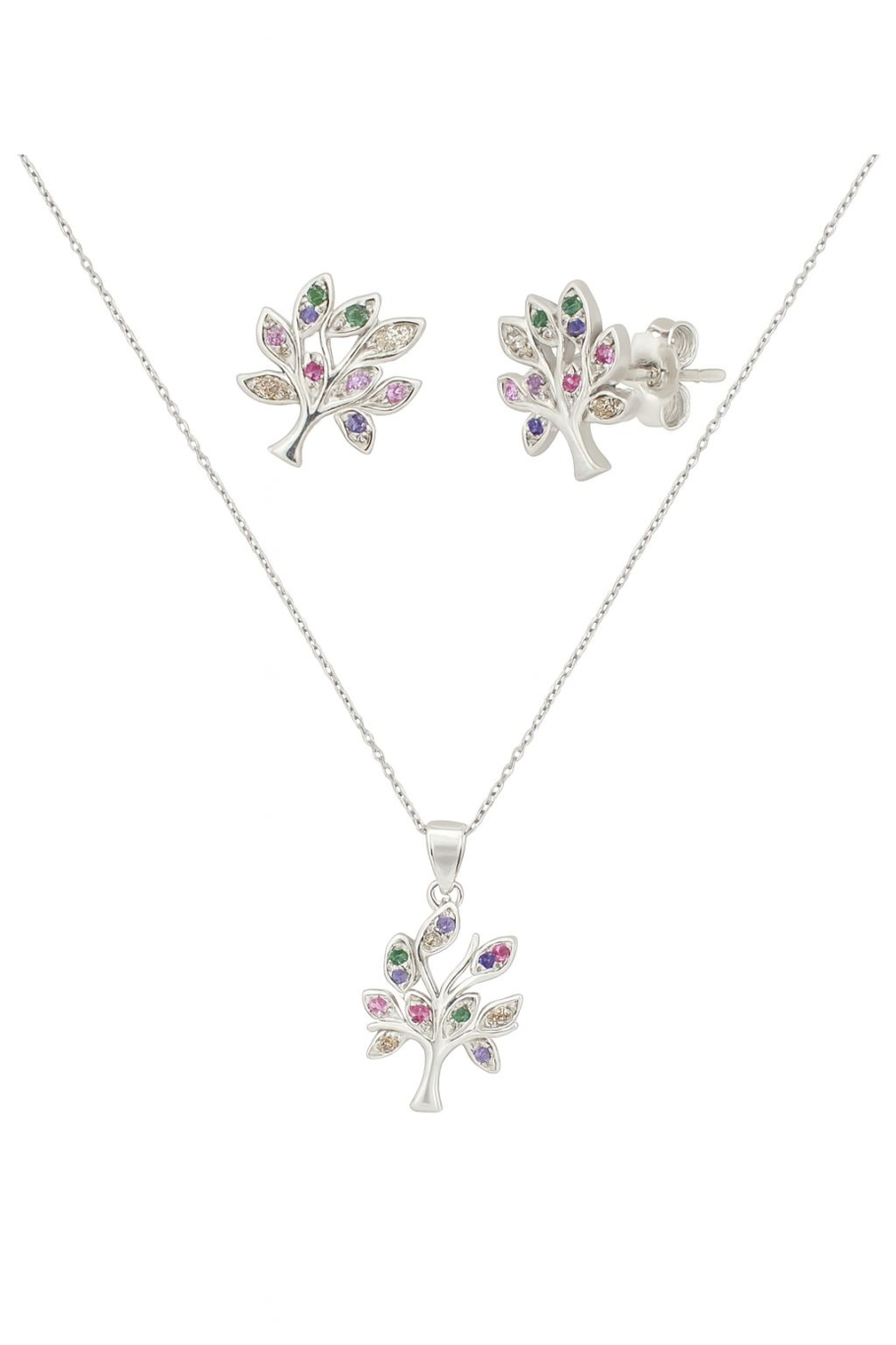 Set Pomul Vietii Argint AS-06