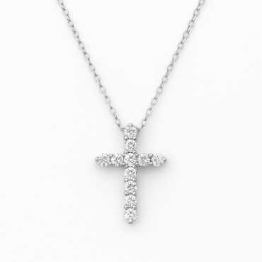 colier cu diamante aur 18k ahc2282 0.07ct, 0.23ct