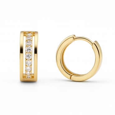 cercei creola aur 14k e 17