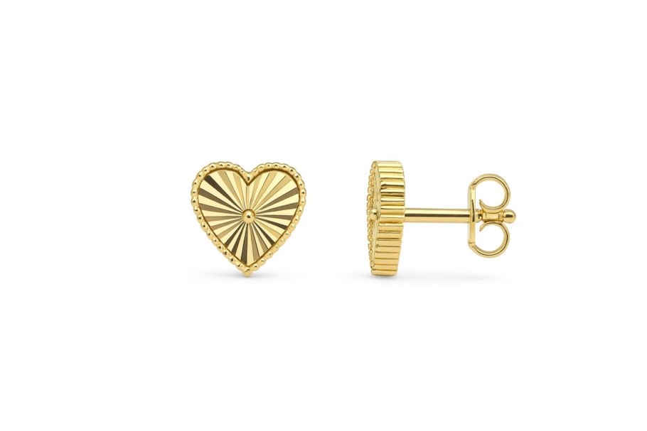 Cercei Inimoara Aur 14K E-26