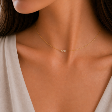 choker infinit aur 14k n 62