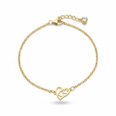 bratara inimioare aur 14k b 60