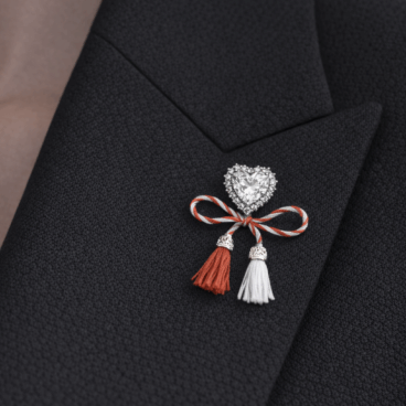 brosa inima argint 925 bm 21