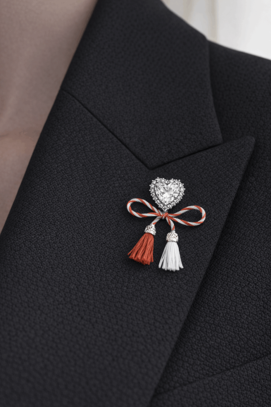 Brosa Inima Argint 925 BM-21