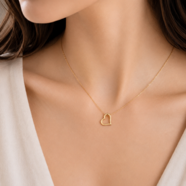 colier inima aur 14k n 78