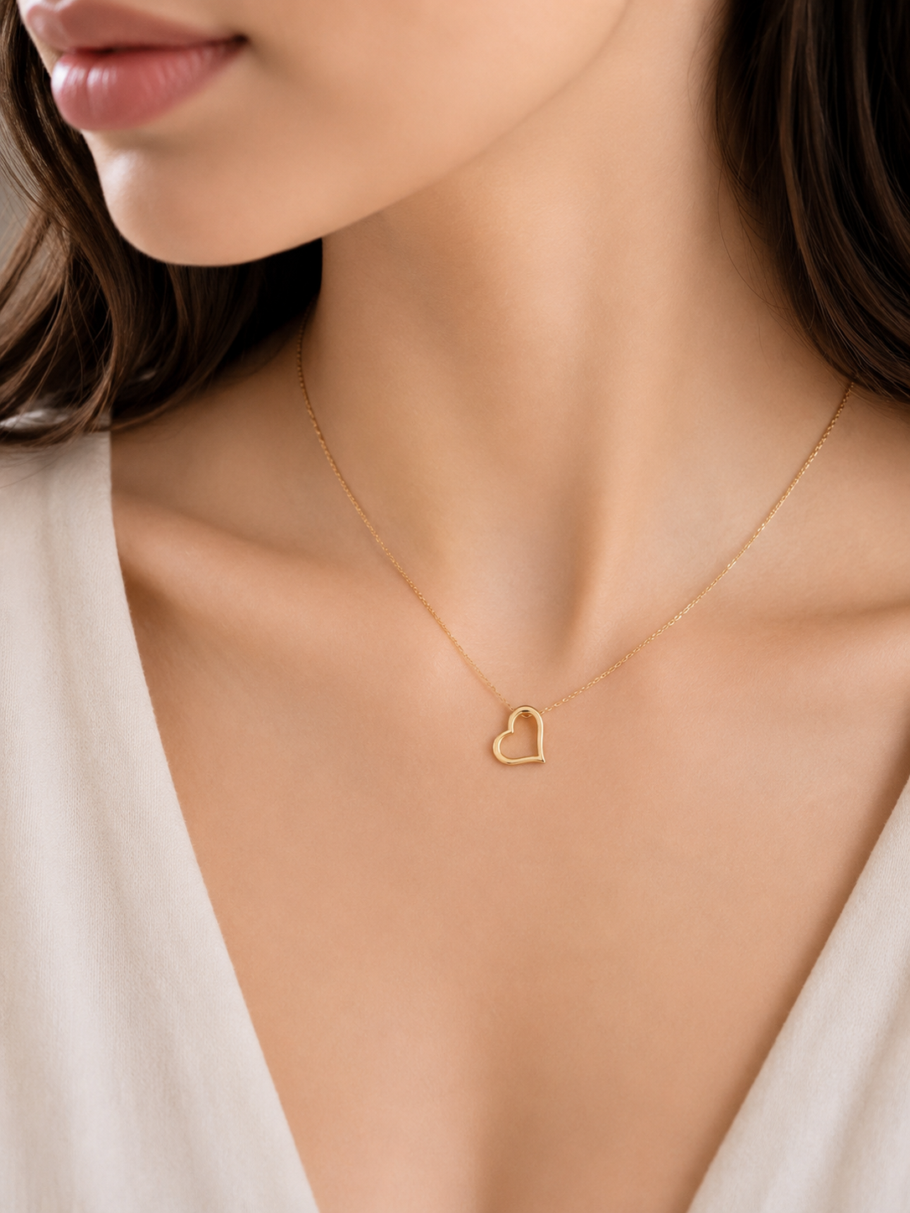Colier Inima Aur 14K N-78