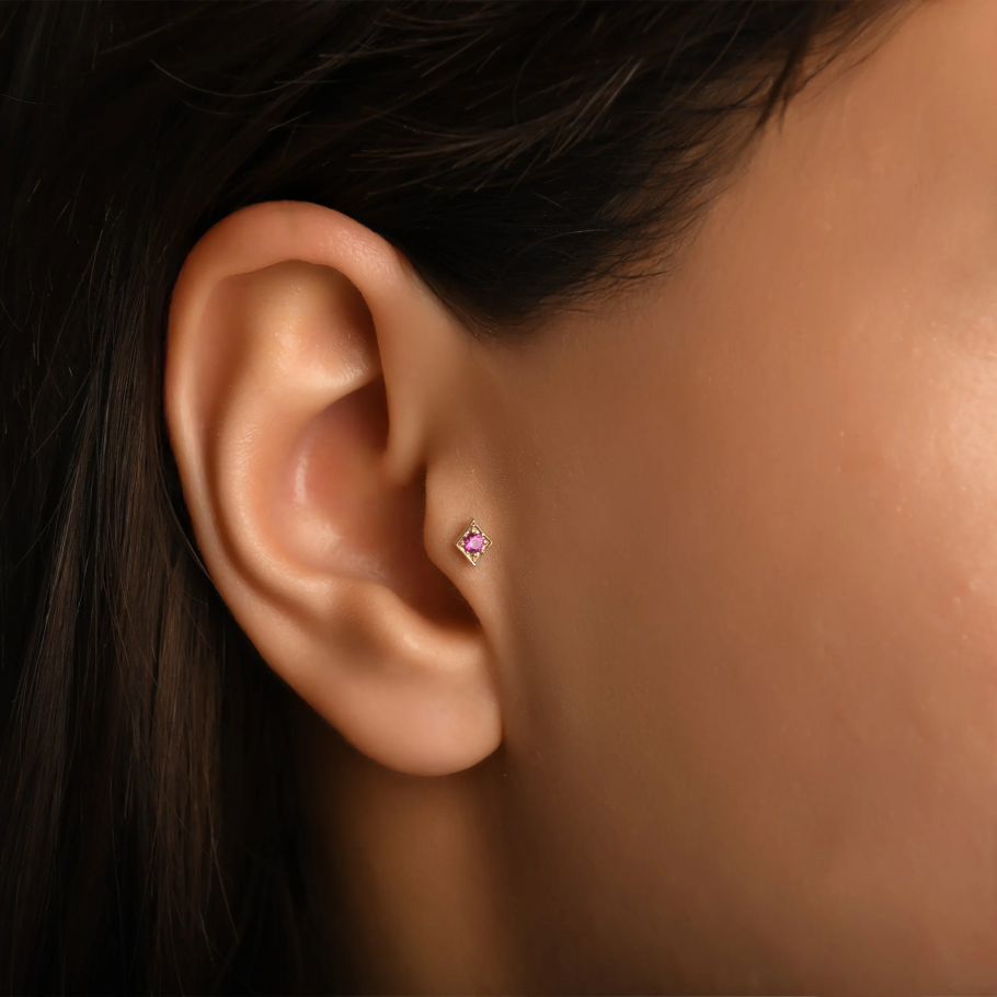 Piercing Aur 14K PCXE0716