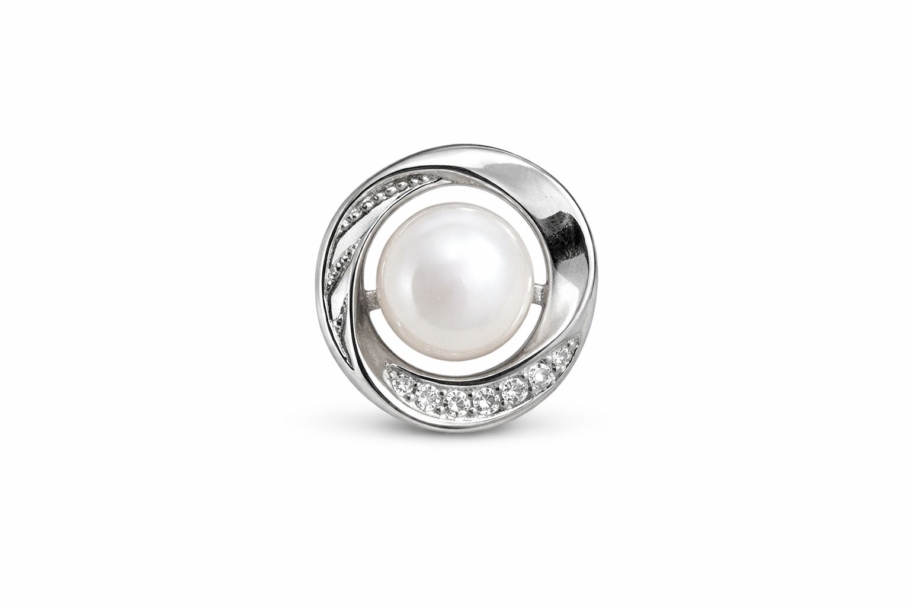 Brosa Cu Perla Argint 925 BM-24