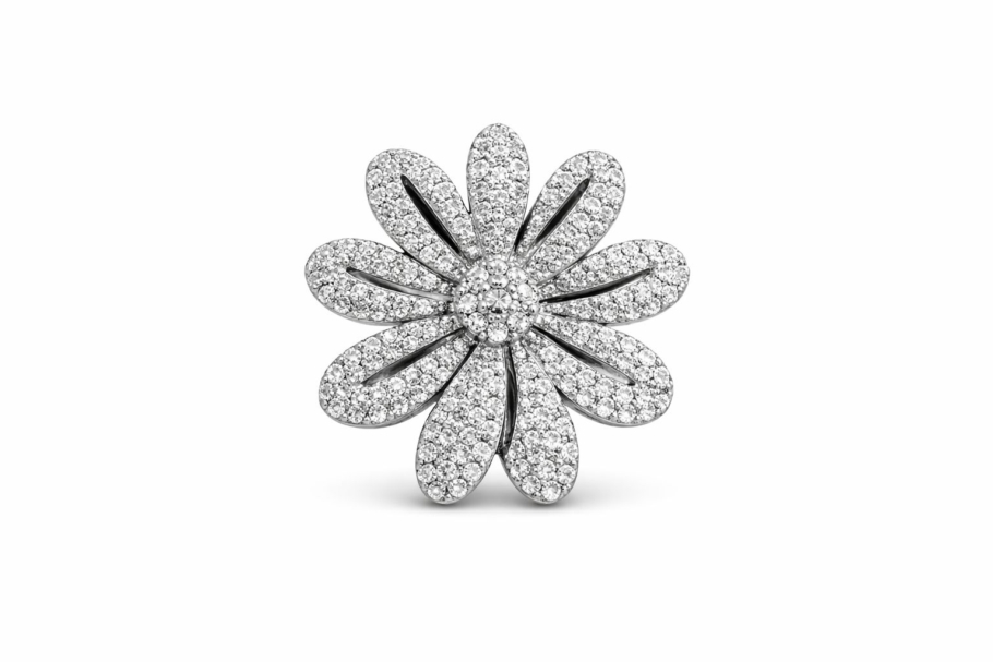 Brosa Floare Argint 925 BM-22