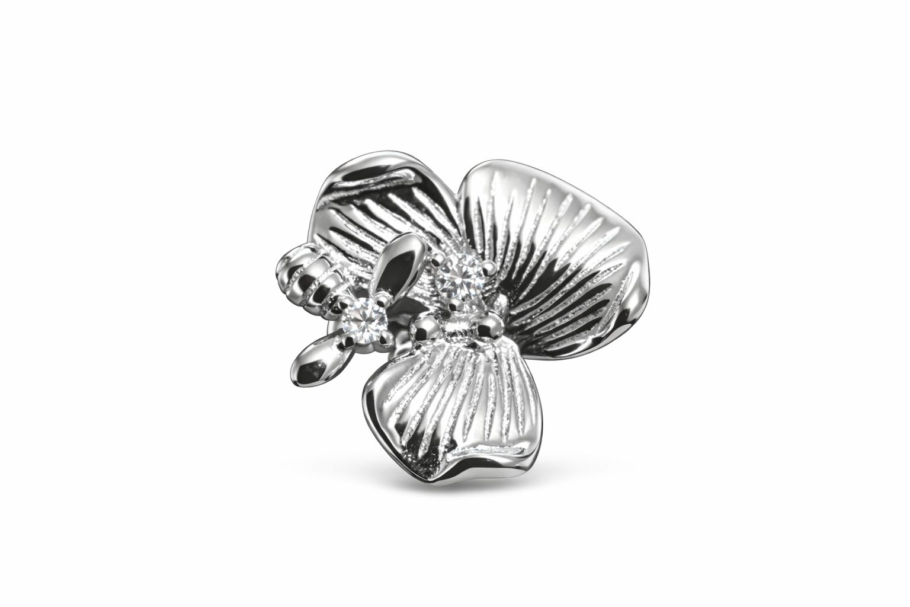 Brosa Floare Argint 925 BM-19