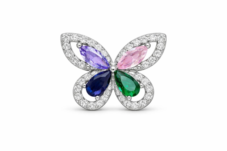 Brosa Fluturas Argint 925 BM-17