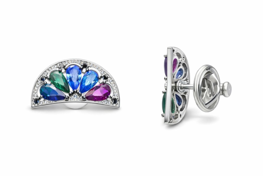 Brosa Colorata Argint 925 BM-14