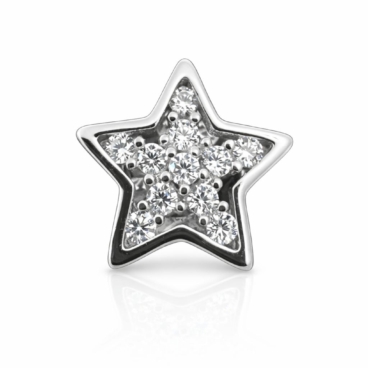 brosa steluta argint 925 bm 25