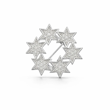 brosa stelute argint 925 bm 28