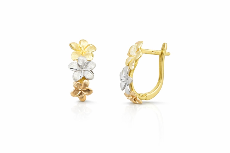 Cercei Floricele Aur 14K CCC1