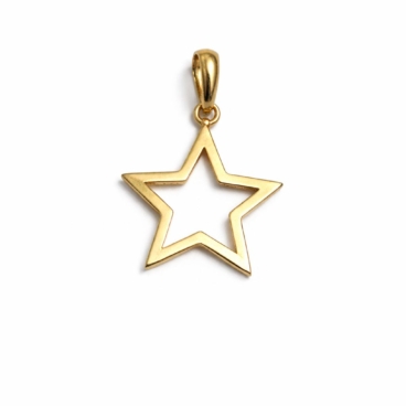 pandantiv stea aur 14k ppp39