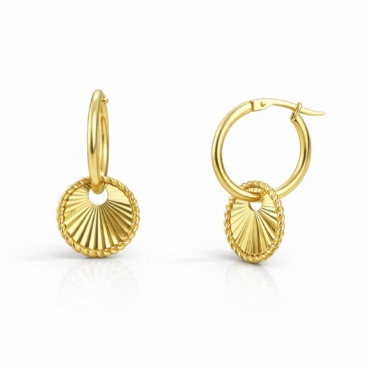 cercei aur 14k ccc34