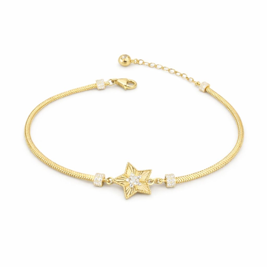 Bratara Steluta Aur 14K B-78