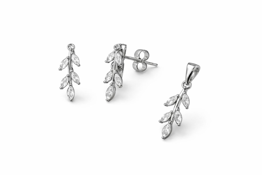 Set Frunza Argint 925 AS-20