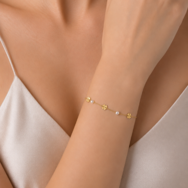 bratara trifoi aur 14k b 88