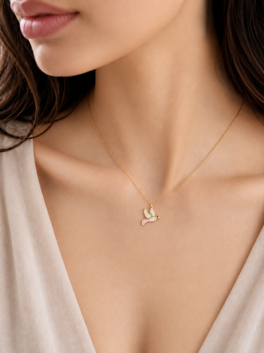 Colier Porumbel Aur 14K N-88