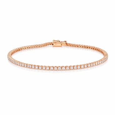 bratara cu diamante aur roz 18k asy1842 1.11ct