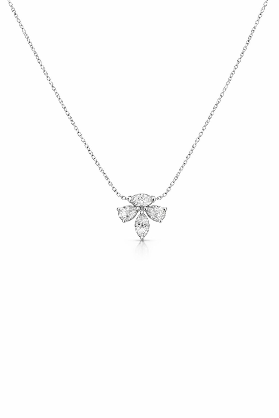 Colier Cu Diamante Aur 18K ASO0364 0.17CT 0.15CT