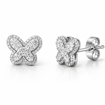 cercei cu diamante aur galben 18k akp2719 0.16ct, 0.13ct