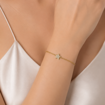 bratara stea aur 14k b 92