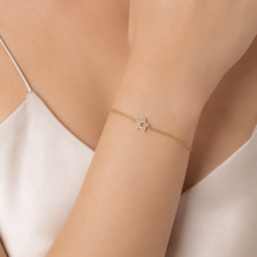 bratara stea aur 14k b 93