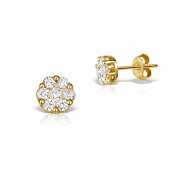 cercei cu diamante aur 18k ast8769 0.40ct