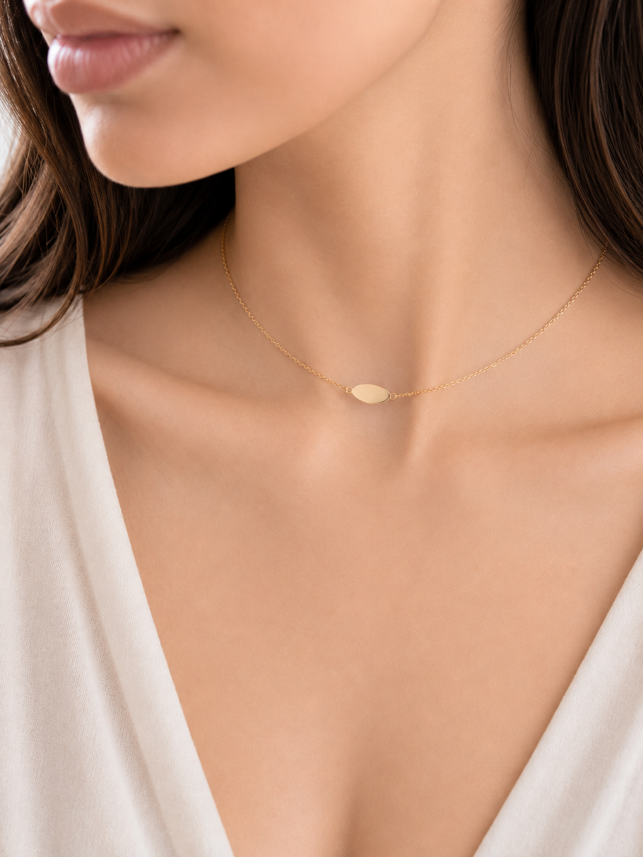 Colier Choker Aur 14K N-91
