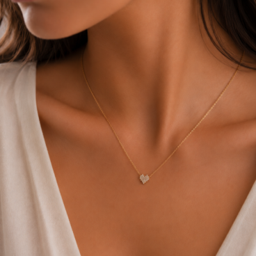colier inima aur 14k n 94