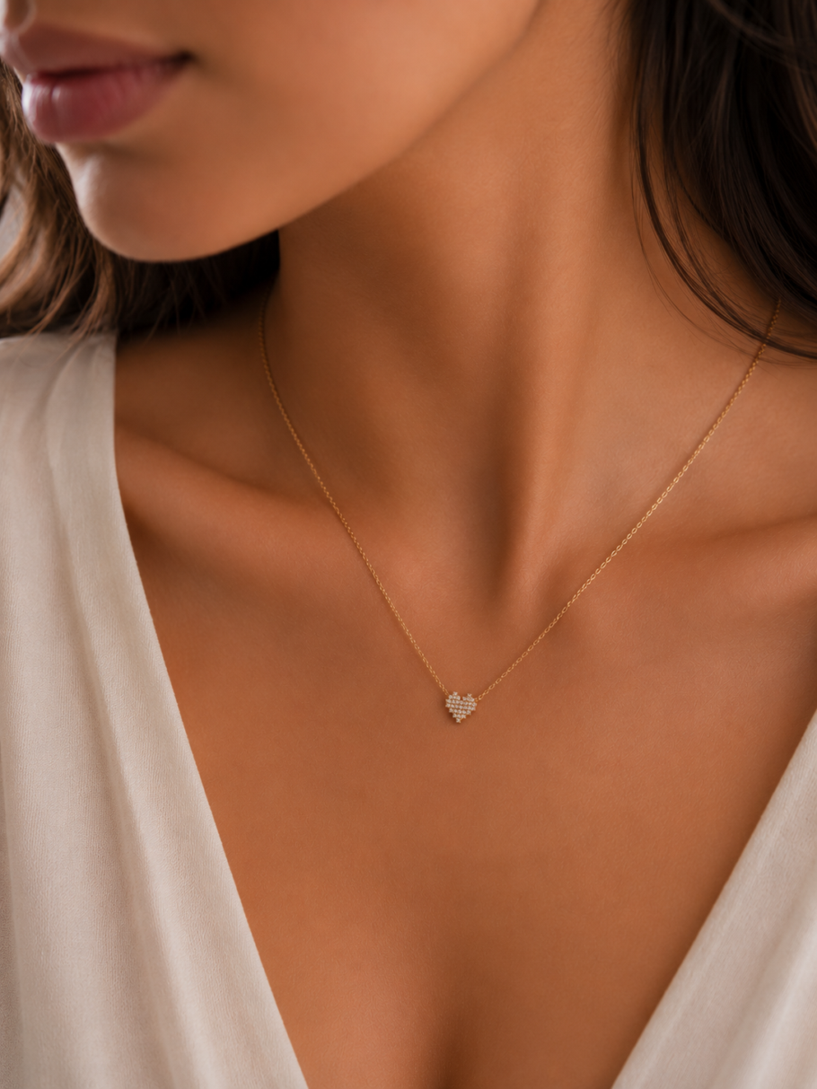 Colier Inima Aur 14K N-94