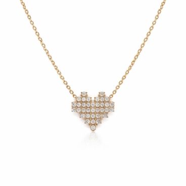 colier inima aur 14k n 94