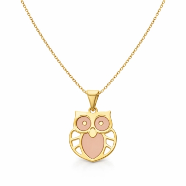 colier bufnita aur 14k n 94