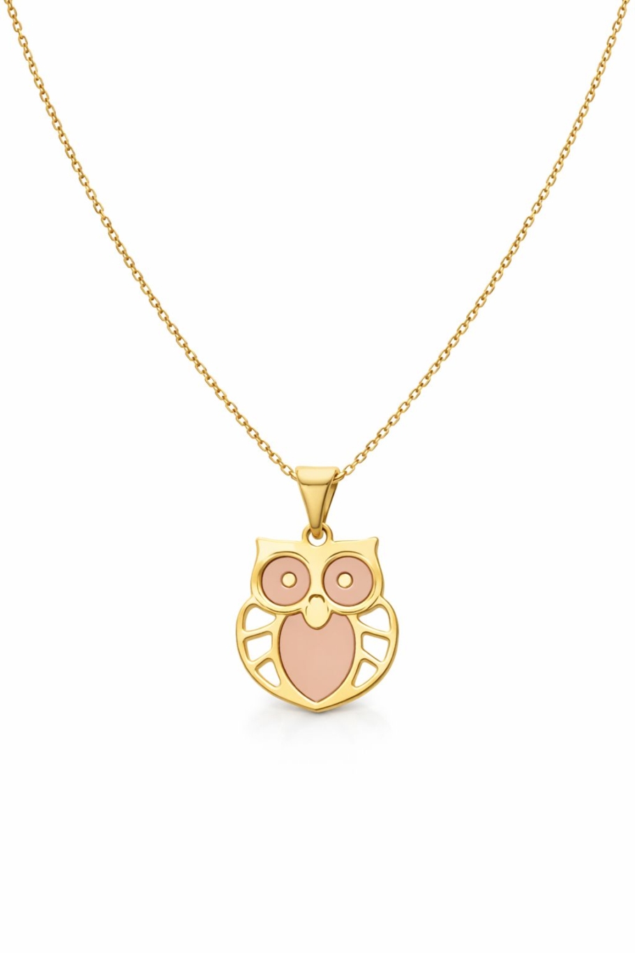 Colier Bufnita Aur 14K N-93