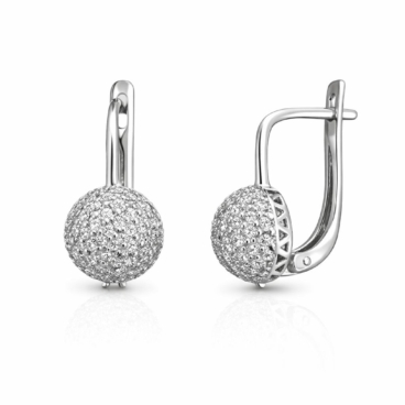 cercei aur alb 14k ccc52