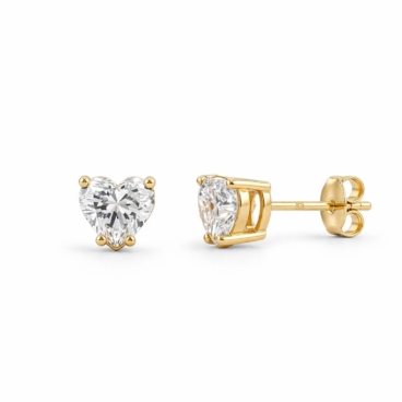 cercei cu diamante aur 18k aso1926 1.01ct