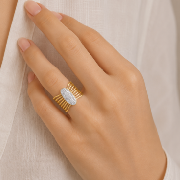 inel aur 14k i 80