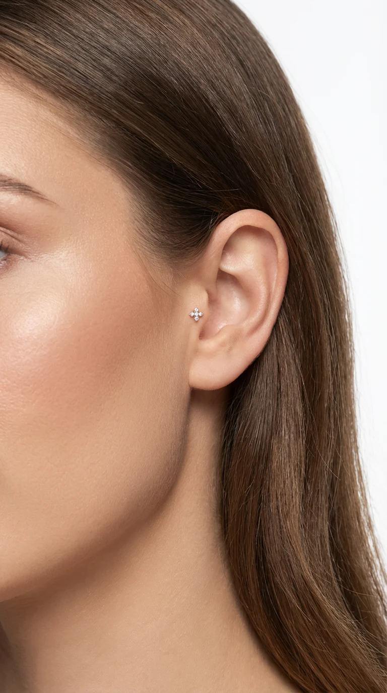 Piercing Aur 14K PCXE0386