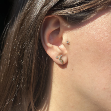 cercei aur 14k phe0087