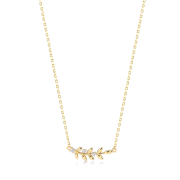 colier inima aur 14k php0054