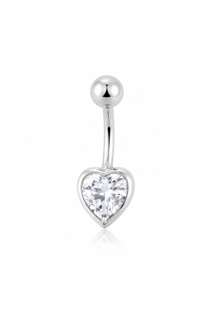 Piercing Buric Inimioara Argint 925 PA-15