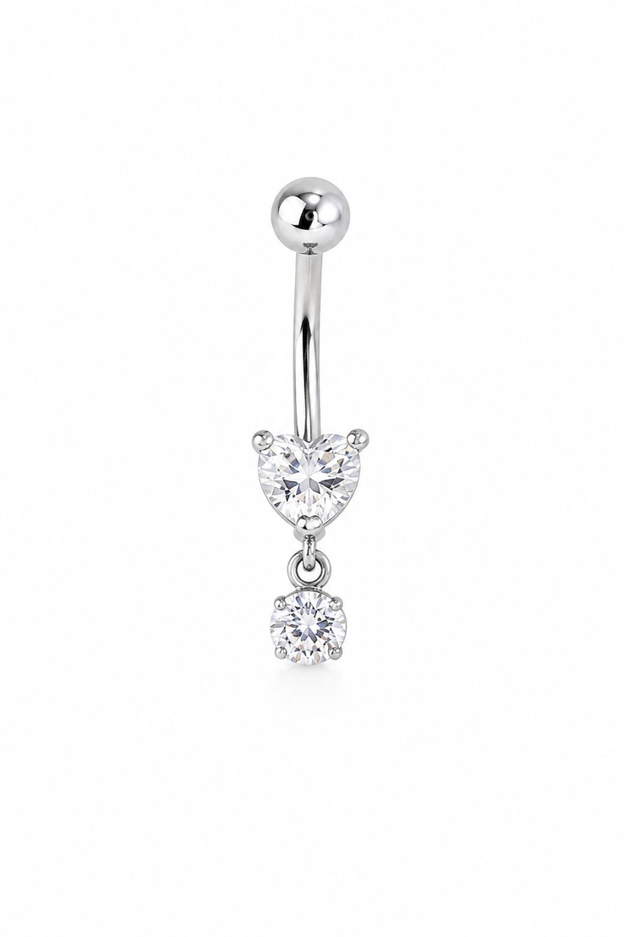 Piercing Buric Inimioara Argint 925 PA-17