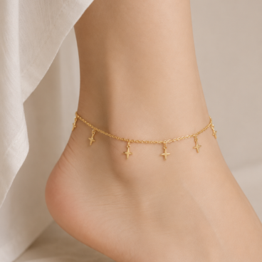 bratara picior aur 14k bp26