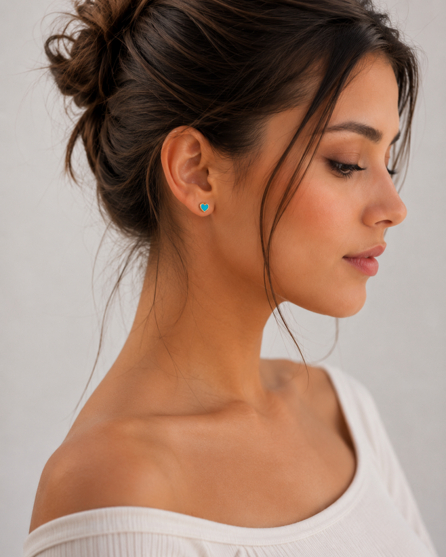 Cercei Inima Aur 14K C-16